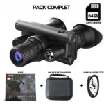 Zoom digital intégré pour vision nocturne améliorée