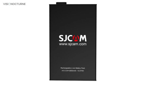 Batterie SJCAM A10 2650mAh avec chargeur double USB