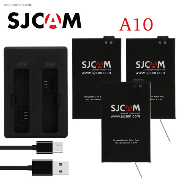 Chargeur USB pour batterie SJCAM A10
