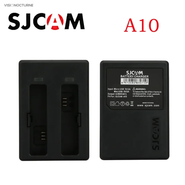 Packs disponibles avec batterie et chargeur SJCAM