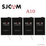 Batterie SJCAM A10 + chargeur, pour performances optimales