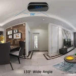 Réveil espion 4K avec vision nocturne intégrée
