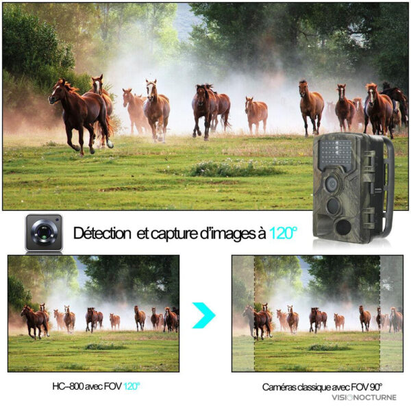 Caméra de surveillance pour la faune 16MP