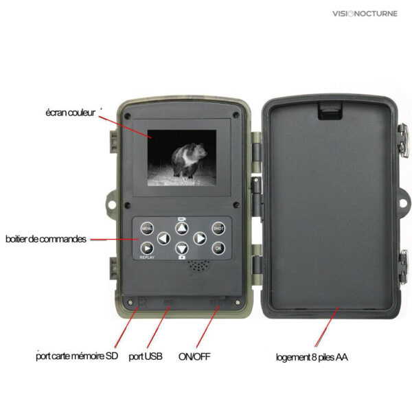 Modèle HC-800, caméra de chasse efficace