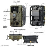 Caméra de chasse pour détecter la wildlife