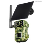 Caméra de chasse 4G solaire avec vision nocturne 4MP