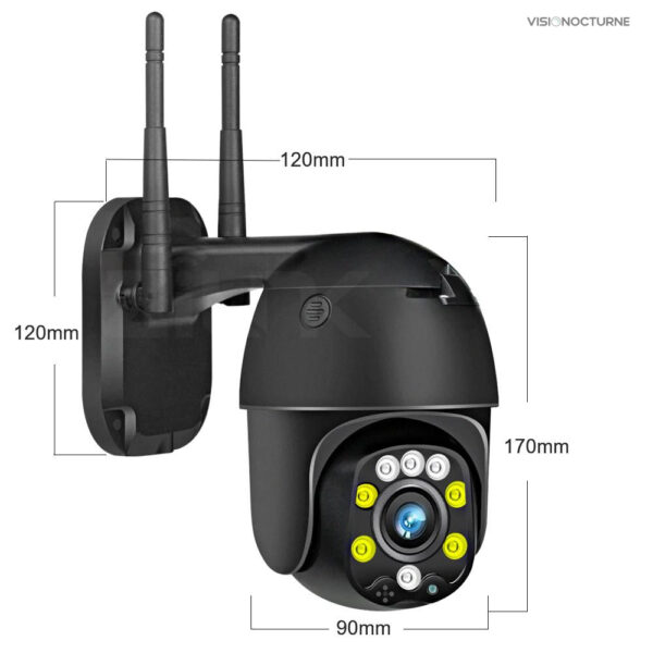 Surveillance 5MP avec résolution 1080P