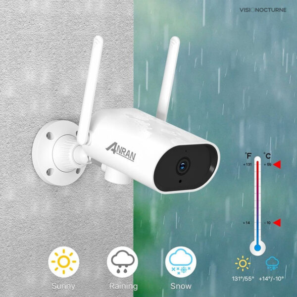 Caméra WIFI Anran pour surveillance nocturne efficace