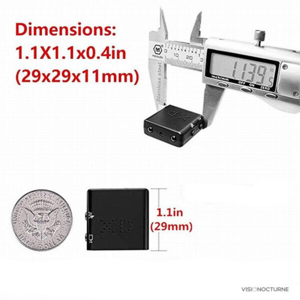Caméra espion discrète avec connectivité Wifi intégrée
