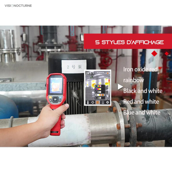 Système de vision thermique HD pour inspections