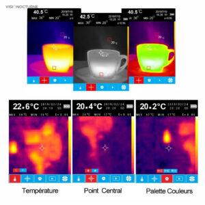 Caméra thermique pour inspections rapides