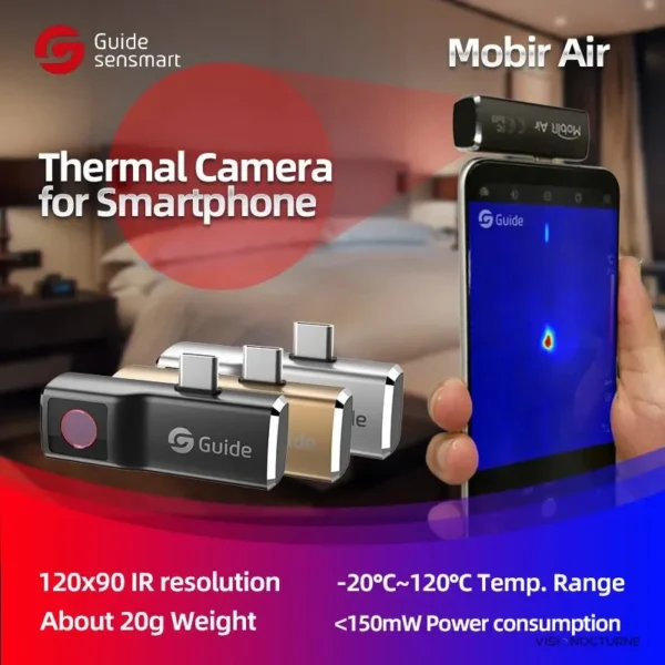Mini caméra thermique portable pour smartphone