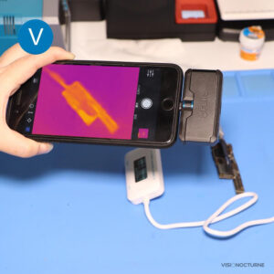 Caméra Flir compacte pour visualisation thermique sur smartphone