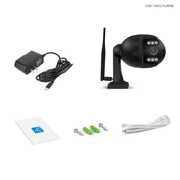 Caméra haute résistance avec fonction Wifi intégrée