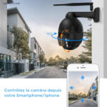 Surveillance efficace avec caméra IR et zoom digital