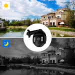 Système de sécurité avec caméra Wifi et 4X zoom