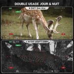 Jumelle de chasse pour une vision claire dans l'obscurité