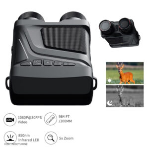 Zoom X5 et vision nocturne pour explorer la nuit