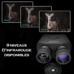 Jumelles B6181 conçues pour les aventures nocturnes