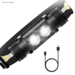 H25S, lampe frontale rechargeable pour diverses activités