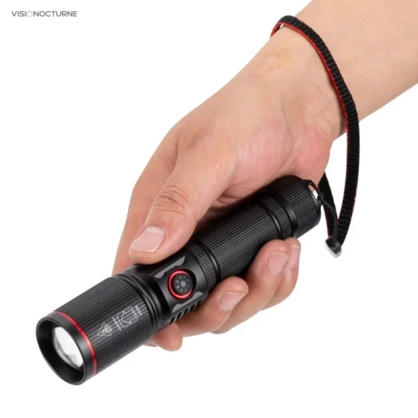 Lampe torche compacte avec modes d'éclairage flexibles