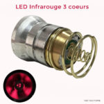 Lampe de poche étanche pour surveillance nocturne