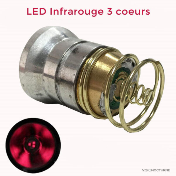 Lampe de poche étanche pour surveillance nocturne