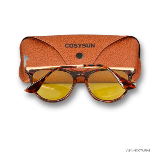 Accessoire de sécurité : lunettes anti-reflets pour la nuit