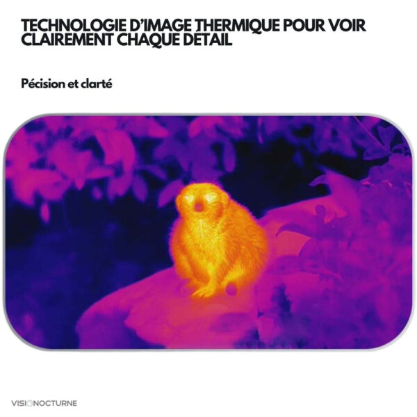 Observateur thermique léger et étanche