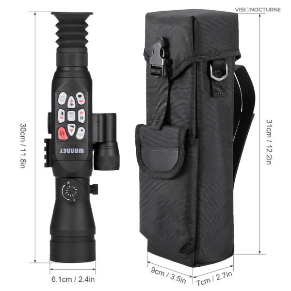Lunette Wanney pour tir nocturne, design ergonomique