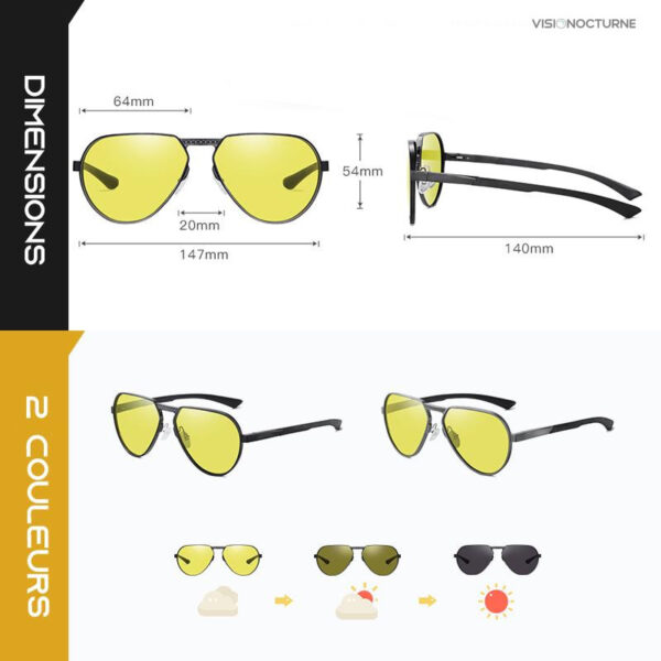 Lunettes de nuit efficaces et élégantes Ray Ban