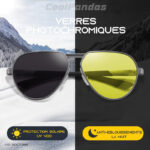 Protection visuelle nocturne avec lunettes Ray Ban