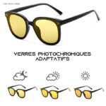 Accessoire de conduite nocturne pour femmes en couleur jaune
