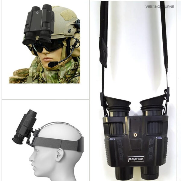 Lunettes NV400B, performance en faible luminosité