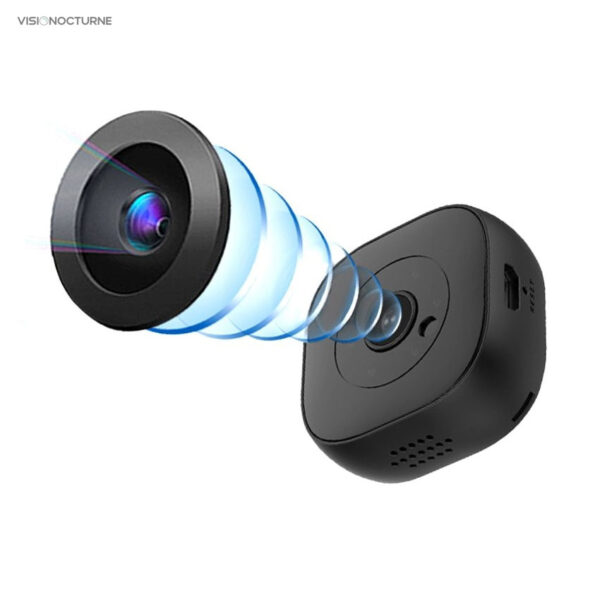 Mini caméra espion infrarouge pour surveillance discrète