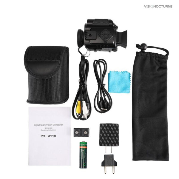 Monoculaire HD pour exploration en conditions de faible luminosité