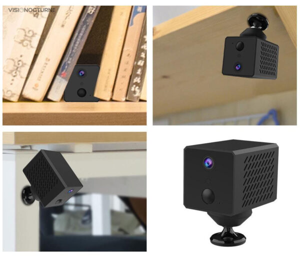 Surveillance discrète grâce à la caméra infrarouge ultra compacte