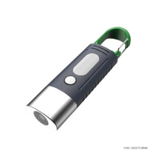 Mini lampe torche rechargeable USB avec mousqueton pratique