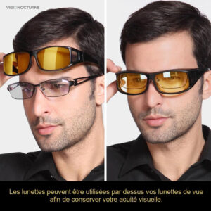 Lunettes de conduite de nuit IXA pour meilleure visibilité
