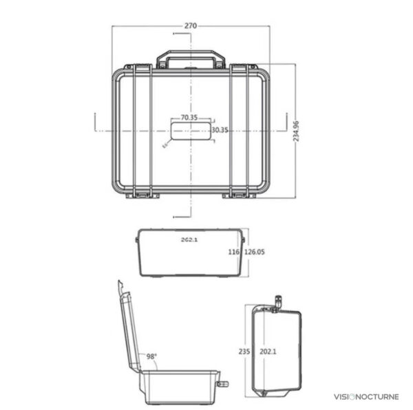 Solution de stockage sécurisée pour matériel photographique